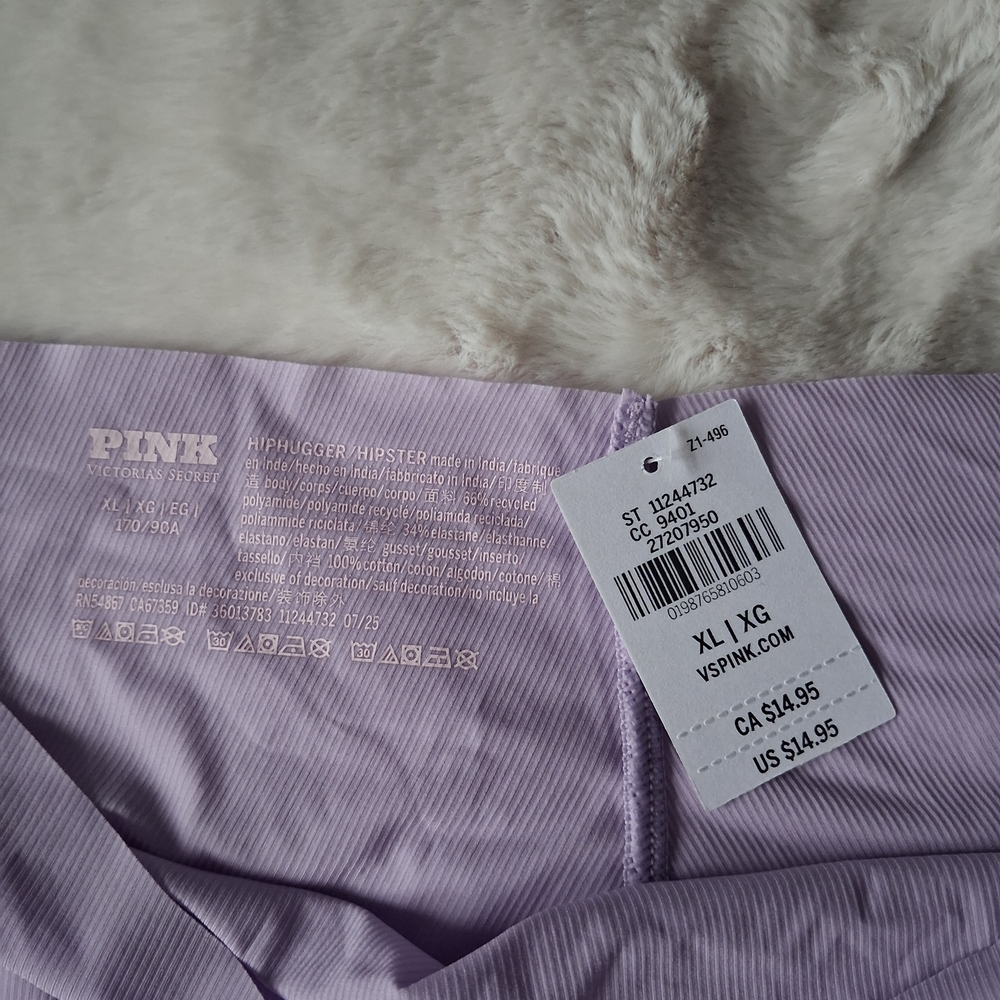 PINK Victoria's Secret Women's Lilac Hipster Panty